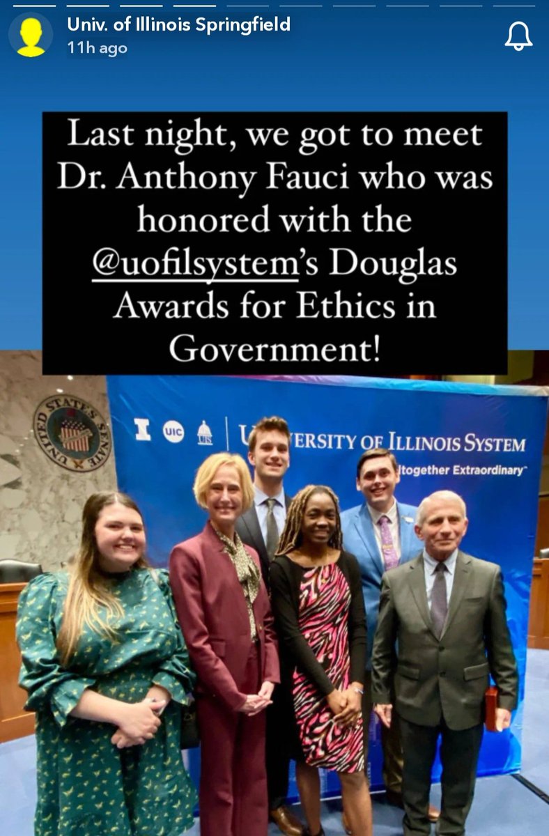 When you think about Dr. Fauci, I really doubt you think 'Ethics in Government'. This is laughable.