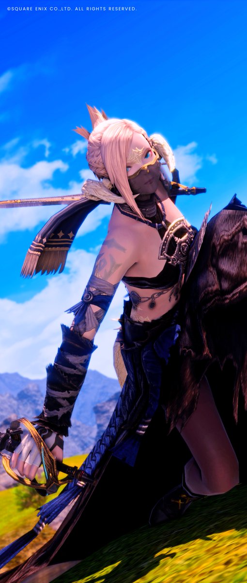 Ninja 💙🐑Day - 26 of 30 

#おはウラ #アウラ #GPOSERS #FFXIV #FF14SS #SheepyEva