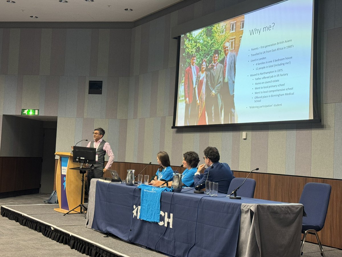 Fantastic talk by @drnickmakwana about initiative to get medical students at @UoBMedicine to spend a day at schools in the most deprived schools in Birmingham/Sandwell. Powerful to hear about how medical students changed these children’s aspirations @pedsig @WMPaeds #RCPCH24