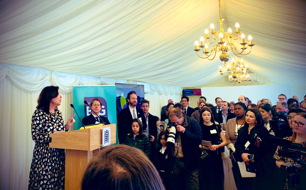 Great to be representing @CofE_Education with @JonathanHFrost today at the inspirational launch of @ChildrensComm Big Ambition - the voices of one million children 🙌 Placing voice of children and young people at the heart of our nation.