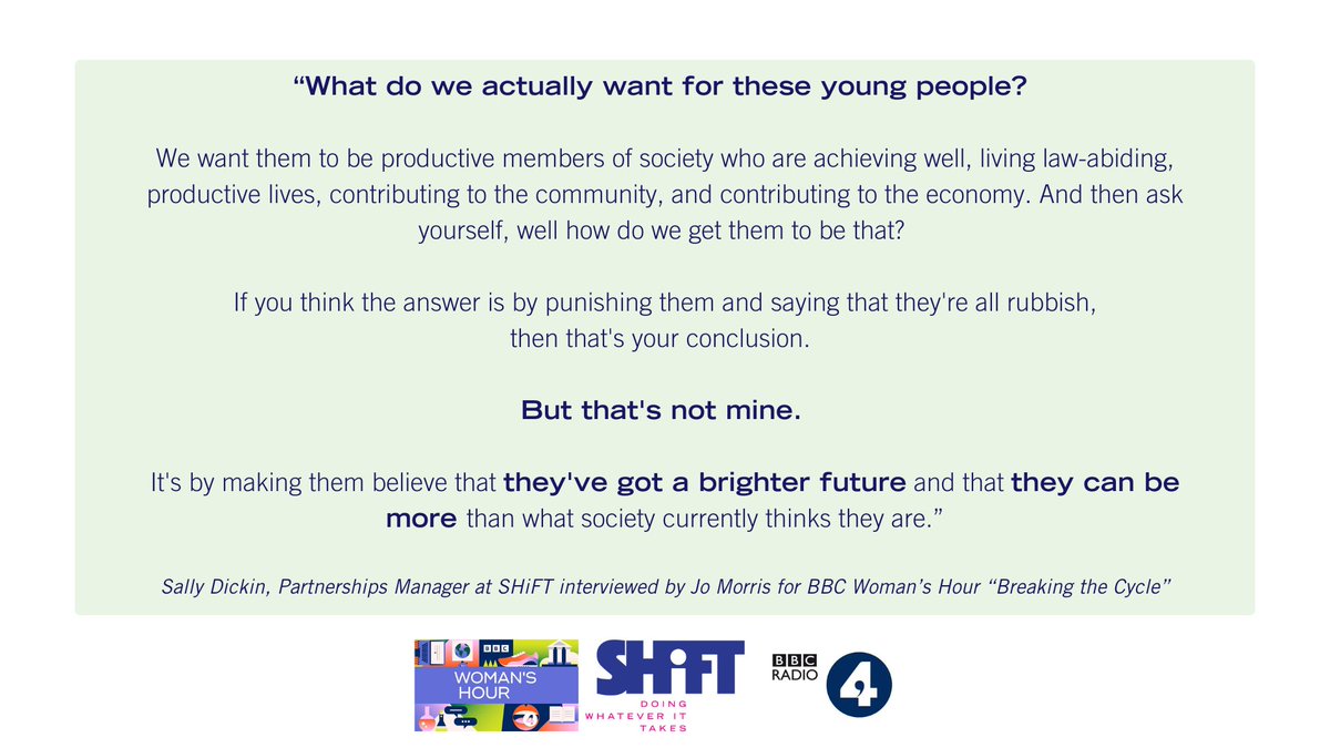 This morning on @BBCWomansHour our Partnerships Manager Sally highlighted one of the aspirations we pursue persistently for every child and young person - to have power and purpose, and how we are in the business of challenging and rewriting the stories told about children🚀