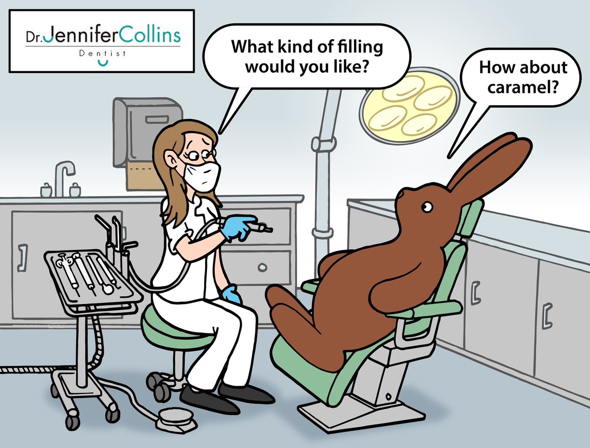 I think I might be the only person who finds this funny 🫠 #dentistjoke #happyeaster #EasterBunny #dublindentist