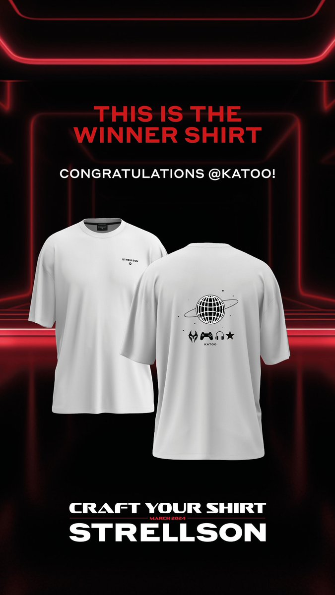 THE WINNER OF THE SHIRTCRAFT BATTLE IS <a href="/katooyoooo/">katoo</a> CONGRATULATIONS!

<a href="/OvationEsports/">Ovation eSports</a> 
#WEARINDEPENDENT #FROMSWITZERLANDWITHLOVE