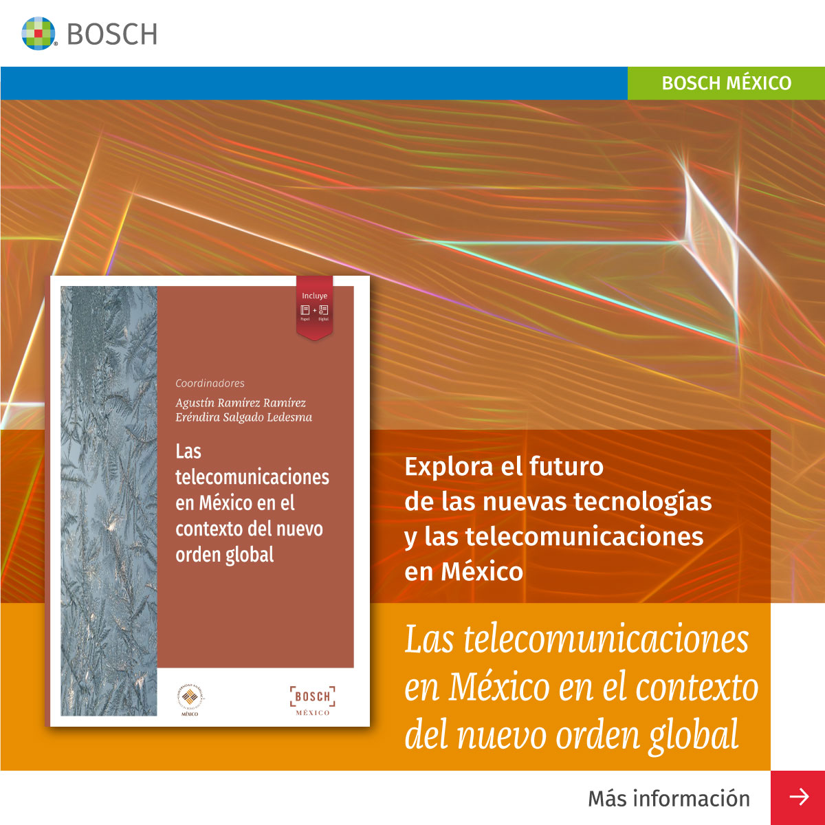 Bosch_Mx_'s tweet photo. 🟤⚪️ "Las telecomunicaciones en México en el contexto del nuevo orden global" coordinado por @ere_salgado y Agustín Ramirez sello #BoschMx @LaLeyNext y @anahuac @AnahuacSur
🟠⚪️Disponible en:
📱👉🏼 https://t.co/2ZIZvBONjm https://t.co/f5qjixbMR9 y @amazonmex
📚👉🏼 @INCAM_Abogados https://t.co/fg0in6ZPQD