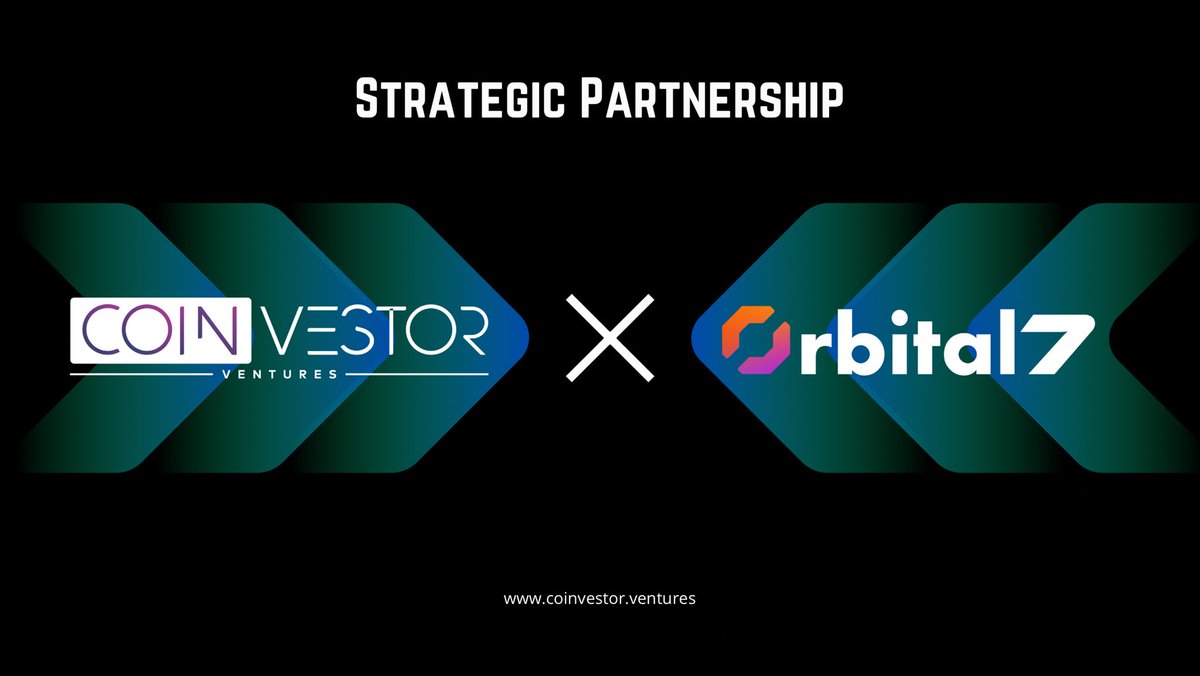 📣 We are happy to announce our strategic partnership with @Orbital7BTC !

Orbital7 introduces innovative tools essential for the creation, management, and optimization of digital assets on the BRC20  and Bitcoin network, driving new development opportunities.

Coinvestor