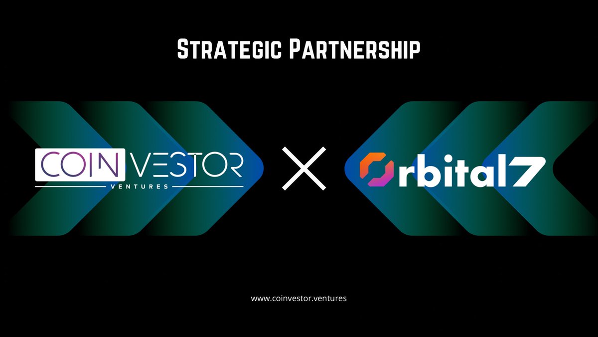 📣 We are happy to announce our strategic partnership with <a href="/Orbital7BTC/">Orbital7</a> !

Orbital7 introduces innovative tools essential for the creation, management, and optimization of digital assets on the BRC20  and Bitcoin network, driving new development opportunities.

Coinvestor