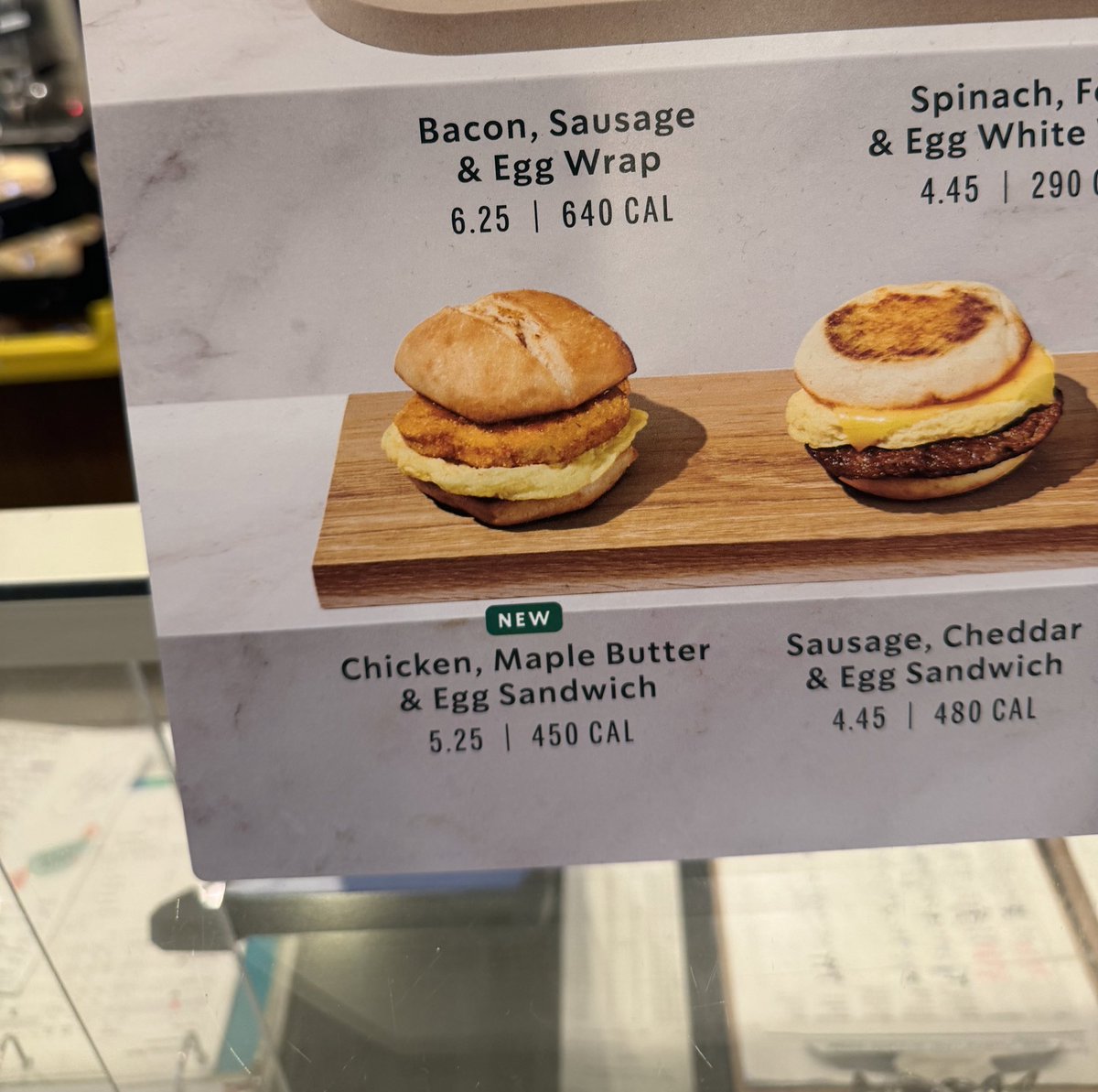 I didn’t think Starbucks could make a better sandwich than the sausage cheddar and egg but let me tell you the new chicken one with maple butter and egg absolutely slaps. Strong recommend