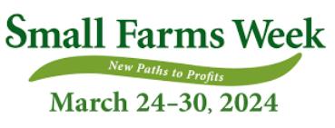 Small Farms Week 2024: Mar. 24-30 Small Farms Week highlights the programs and activities conducted by Cooperative Extension that support limited resource, small-scale, part-time and alternative-enterprise farmers. Click link for more info: zurl.co/ayCz