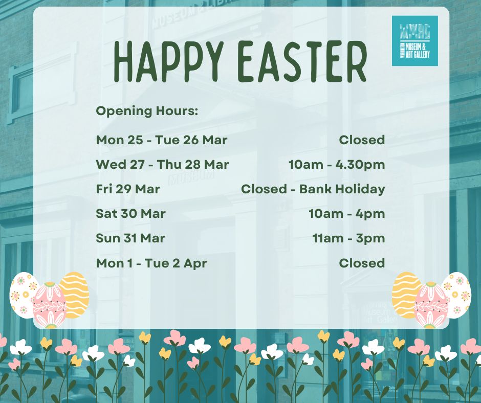 We can't believe Easter is just around the corner! 🐣🐇 These are our opening hours during the period. See you soon and don't eat too many Easter eggs while we're gone 😉