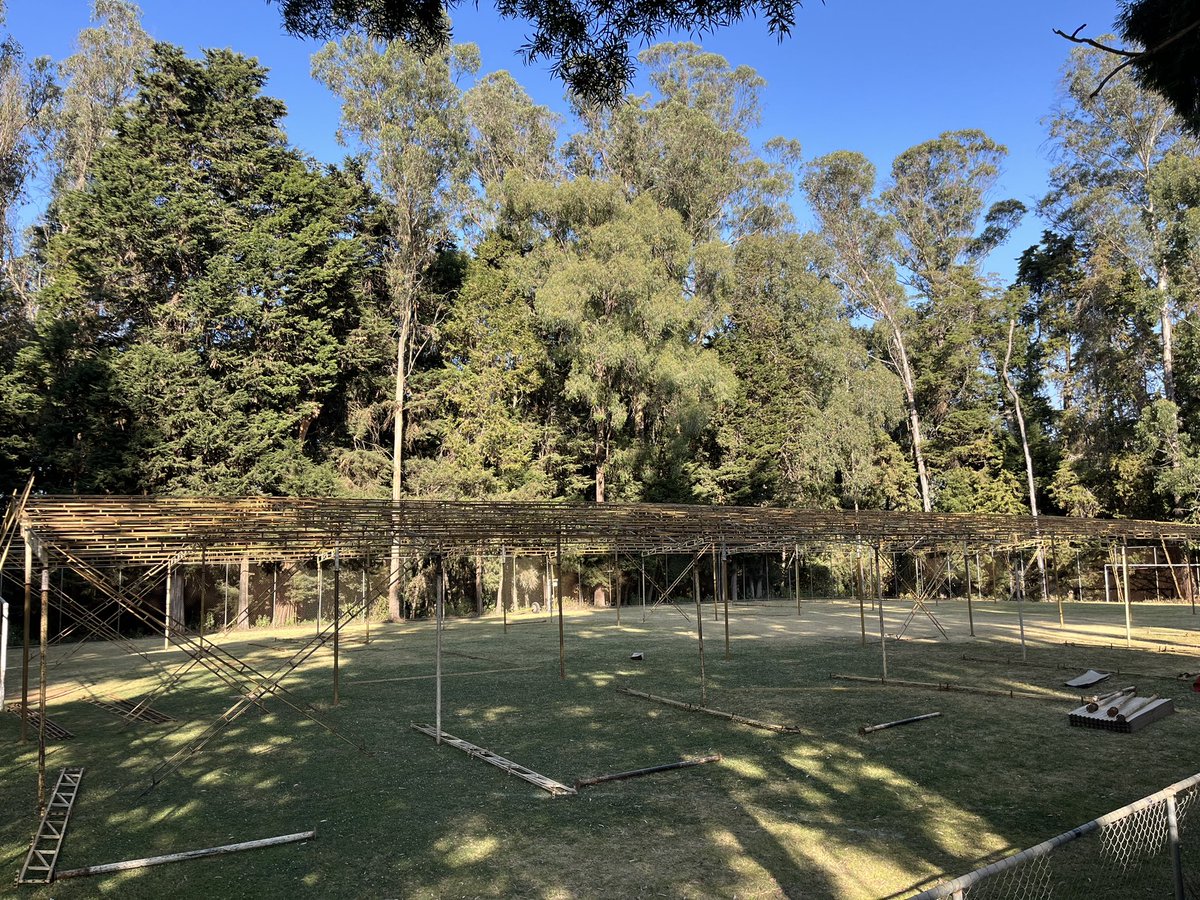 ajreidwrites's tweet photo. Six days to go until Hebron School’s 125th anniversary reunion week. The Titch Pitch is being transformed into a visitors’ Hub https://t.co/xLP5G1I4q1