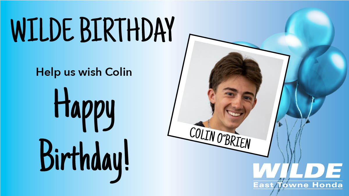 🎂 🎁 🎉 Happy Birthday, Colin! Colin is one of our Service Technicians! Help us wish him a Happy Birthday by liking this post! #HappyBirthday #WildeStaff
