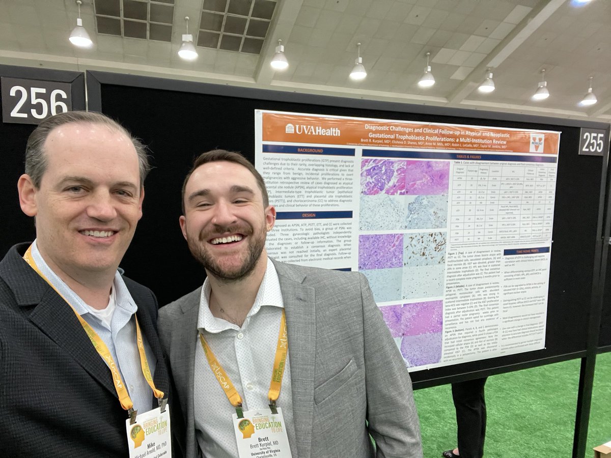 Great poster by future @ChildrensPhila #PediPath fellow @basophil_brett! #Placenta #USCAP2024 @AnneMillsMD