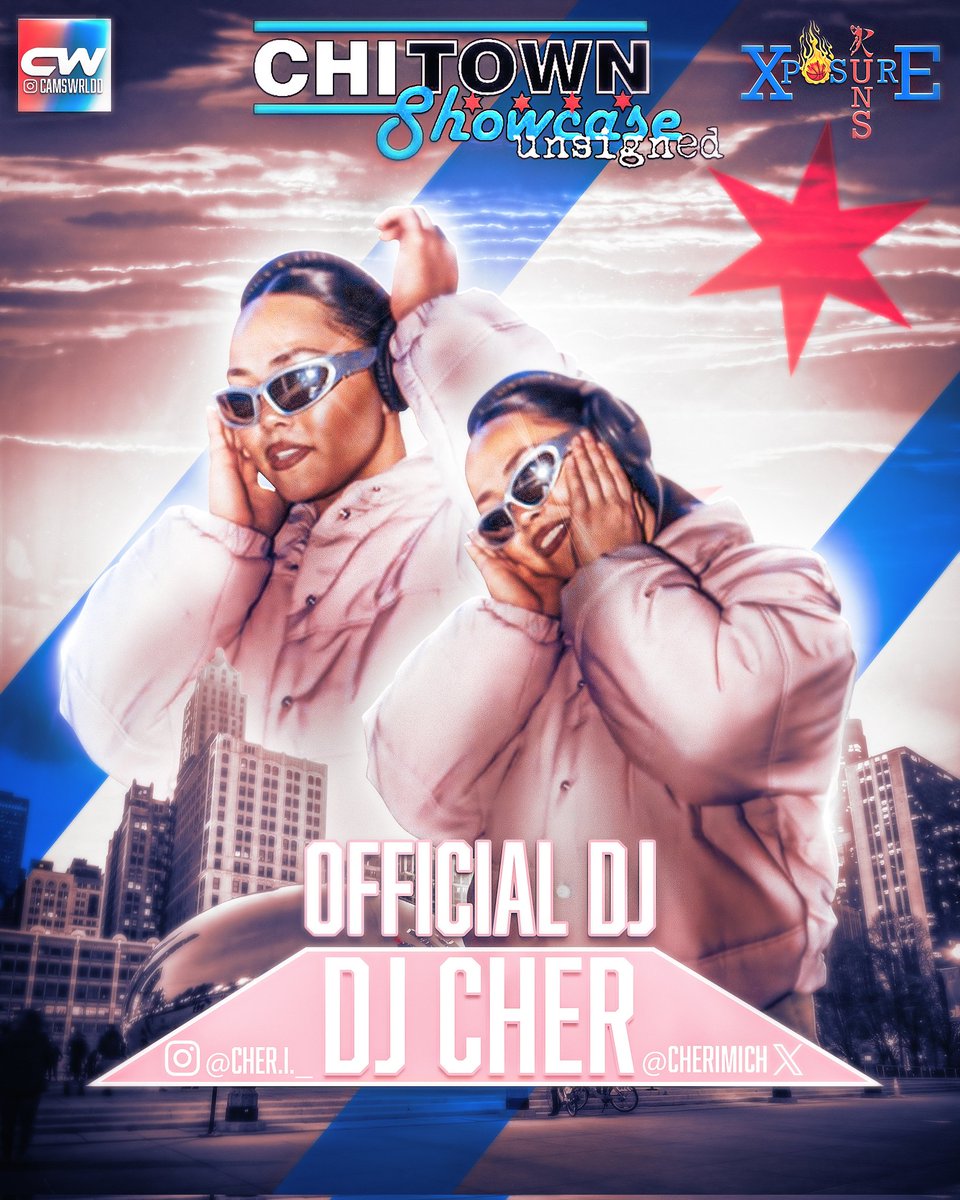 XposureRuns (@xposureruns) on Twitter photo This year's Unsigned Senior Showcase will be huge!
If you want your event to be π₯ than you get a π₯ DJ πΆ π§π .... DONE β
οΈ
DJ <a href="/cherimichu/">π Cheri πEN/ESP Artist π(hiatus)</a> will be the official DJ for the <a href="/chitownshowcase/">Chitπwn Shoπcase</a>
Unsigned Senior Showcase
π¨ <a href="/CamsWrldd_/">ππππ―</a> This year's Unsigned Senior Showcase will be huge!
If you want your event to be π₯ than you get a π₯ DJ πΆ π§π .... DONE β
οΈ
DJ <a href="/cherimichu/">π Cheri πEN/ESP Artist π(hiatus)</a> will be the official DJ for the <a href="/chitownshowcase/">Chitπwn Shoπcase</a>
Unsigned Senior Showcase
π¨ <a href="/CamsWrldd_/">ππππ―</a>
