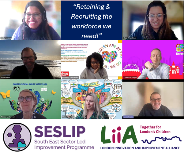Thanks for an 'inspiring and uplifting' #workforce event last week with our passionate and regionally diverse panel who explored; the perception of #socialwork, #PsychologicalSafety, the differential experiences of Black &amp; Global Majority staff and rethinking #flexibility🤩