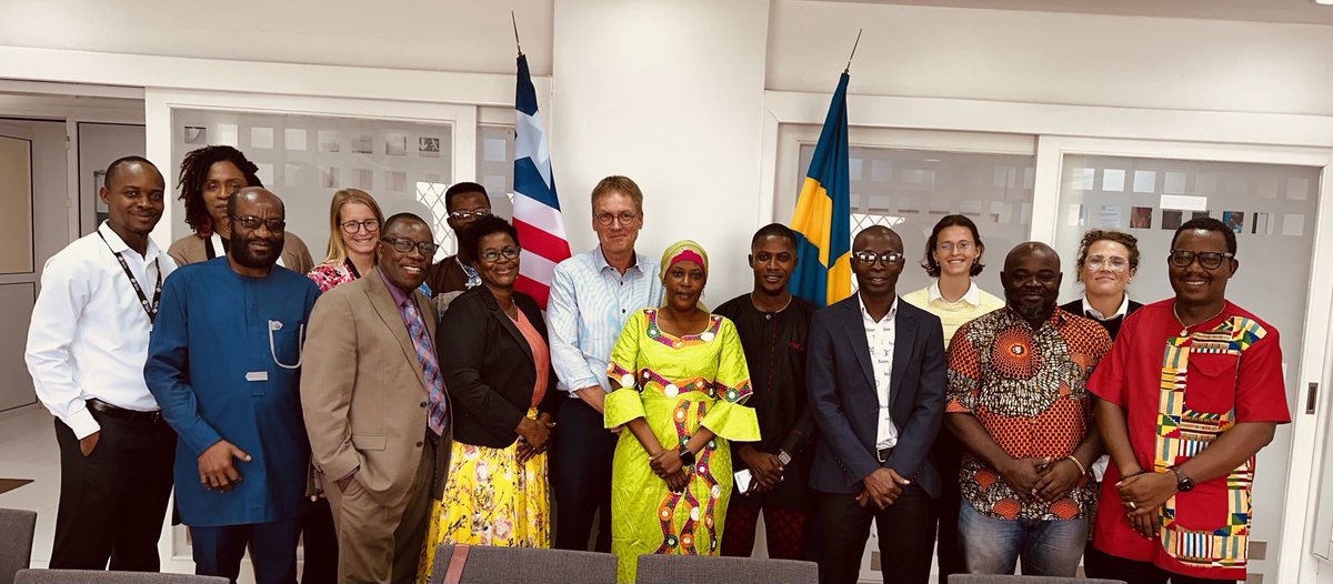 Constructive discussions with Liberia's Aid Management and NGO Coordination units today. ⁦@SwedeninLiberia⁩ a long-term partner to Liberia and development effectivness part of our DNA.