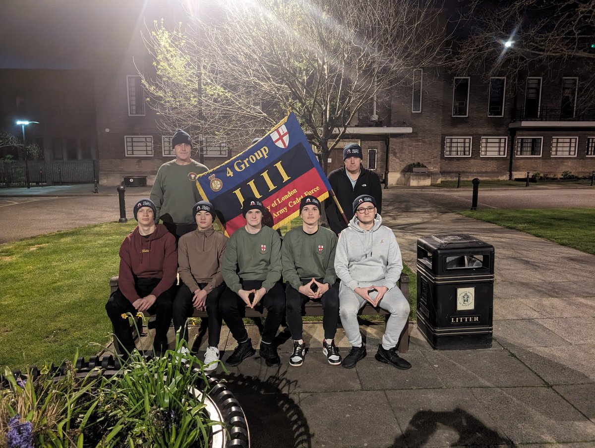 Cadets and staff from 4 Company took part in Tommy Sleep Out last night. They have raised just shy of £400 so far 👏👏👏 if you would like to support this campaign go to justgiving.com/page/4coy-tomm…