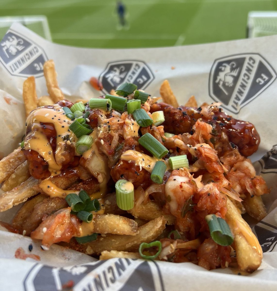 Korean fire fries at FC Cincinnati (@fccincinnati @TQLStadium) 

💵 $12.49 (£10)