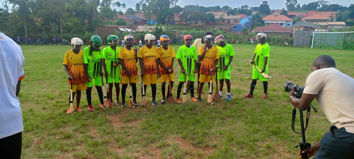 UgandaGaelic's tweet photo. Right before and after showcasing gaa to schools in Buloba zone after Kikaaya College Bulenga during their post primary games today. So far 15 heads of schools have approached us wanting to introduce gaa in their schools. #gaa #ugandagaa https://t.co/Ph9M48kqLb