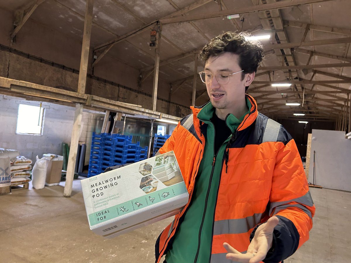 Last Friday, the Jobs Foundation visited the Bug Factory, a business in Leicestershire that is looking into inventive ways to combat waste using insects. More on their story to come: