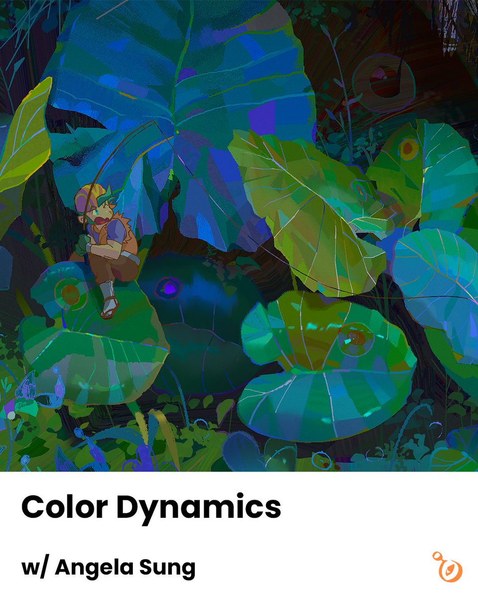 Angela Sung (@AngelaSungArt) is teaching her 6-wk Color Dynamics class again in May 😍 Registration opens at noon PT TODAY (3/25). Learn more via our website ❤️