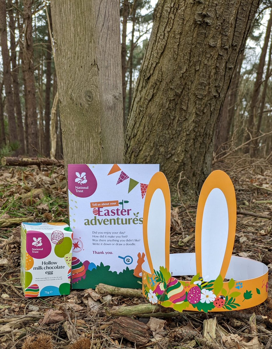 And Easter prep has started up at #SuttonHoo, too! From Friday 29 March-Sunday 14 April, we're going to have loads of fun activities to keep little explorers busy, complete with Easter bunny ears and chocolate eggs! Find more details here: bit.ly/3rFdl7B