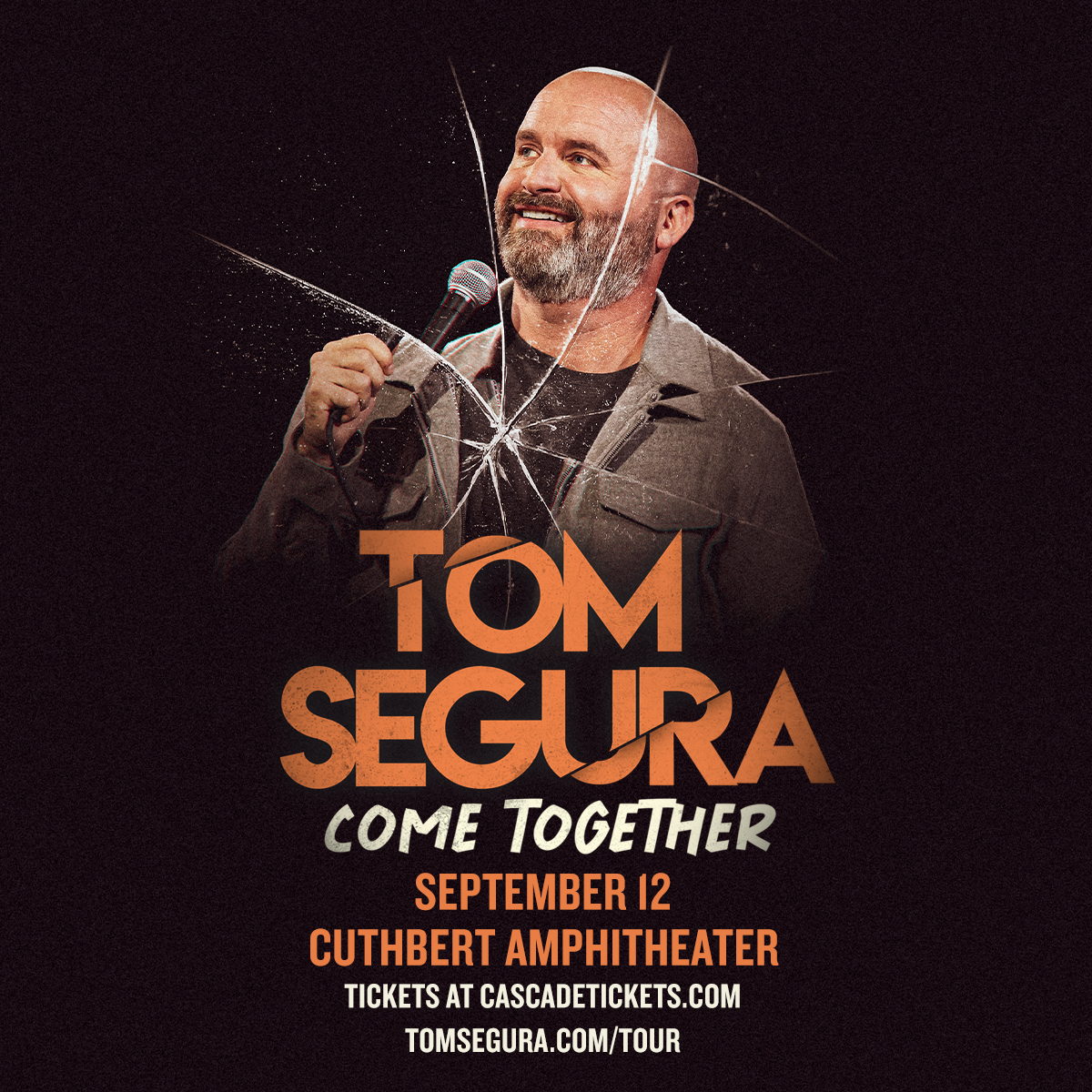 ANNOUNCEMENT: <a href="/tomsegura/">Tom Segura AKA Mr. Ladybug</a> : Come Together is coming to Cuthbert Amphitheater Thursday, September 12th! Tickets on sale Fri. March 29 at 10am only at Cascade Tickets/eTix 
bit.ly/TomSeguraEugen…