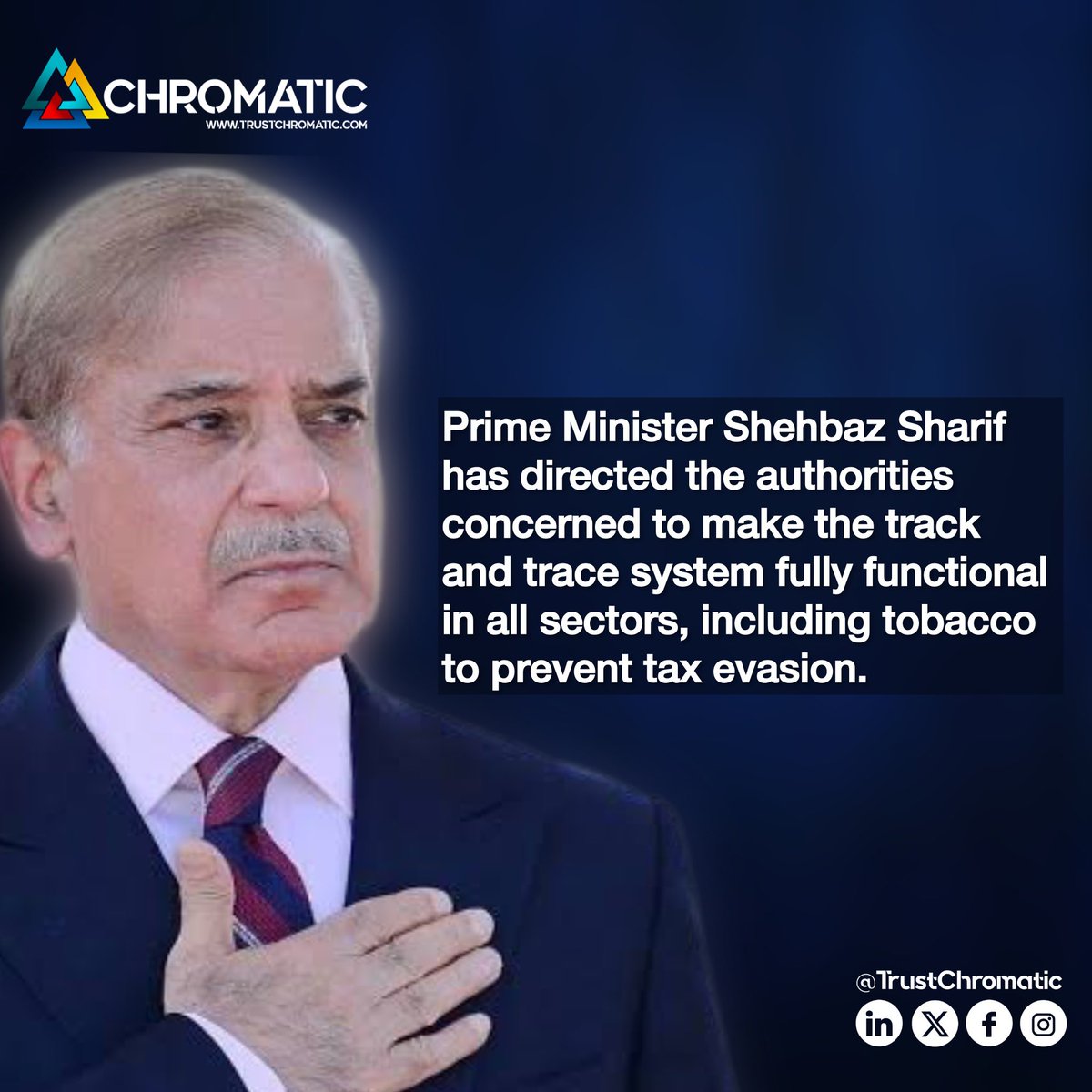 In a bold initiative to combat tobacco industry tax evasion, the Prime Minister @CMShehbaz champions a sophisticated track and trace system, set to disrupt the shadow economy. A high-level committee will address any system implementation barriers, ensuring transparent and…