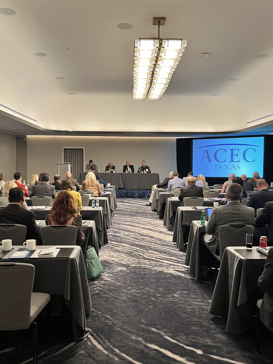 A monumental and transformational technology that continues to grow in popularity, our second business panel has just begun on #artificalintelligence at the @FourSeasons #HOU at the 2024 @acectx Annual Meeting. #engineering #txlege