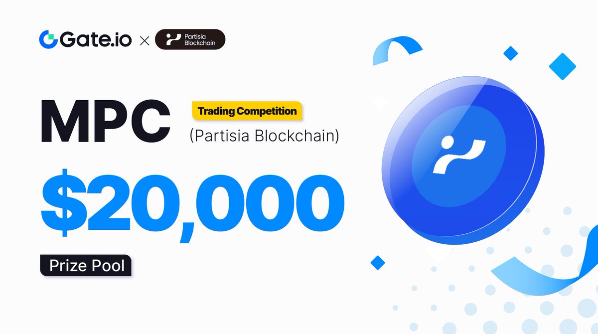 🚀Offers Privacy-focused, Interoperable, and Sustainable Solutions: $MPC Trading Competition is Live, Join and Share $20,000 Rewards!
 
⏳ 14:00 PM, Mar 25 - Apr 1 (UTC)

✅ Follow @gate_io &amp; <a href="/partisiampc/">Partisia Blockchain</a>
✅ RT &amp; Like

Details: gate.io/article/35371 
 
#Gateio #MPC #Trade