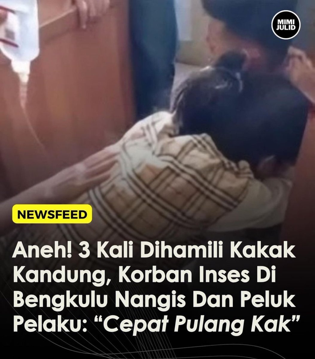 KH (21), warga Kabupaten Rejang Lebong, Bengkulu ditangkap polisi karena menghamili adik kandungnya, R (16) hingga memiliki anak yang kini berusia dua tahun.

Ternyata dari hubungan inses tersebut, korban sudah tiga kali hamil dan dua di antaranya keguguran.

Seperti dilansir