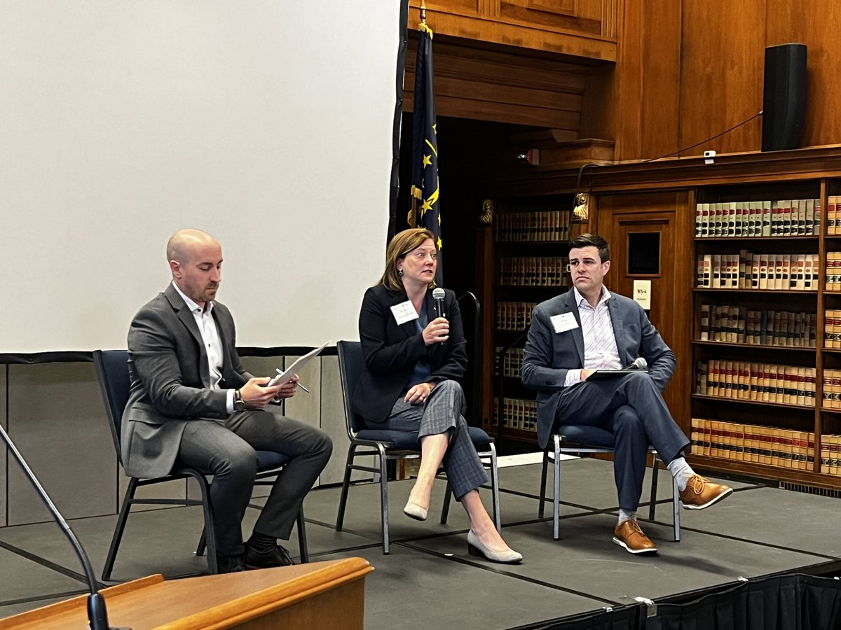 For our next session of the Indiana Partnership Pentagon, Josh Garrison of @HigherEdIN sits down with Jason Bearce of @IndianaChamber and Molly Dodge of @IvyTechCC for a conversation on how state leaders can foster connections to promote career-relevant pathways for students.