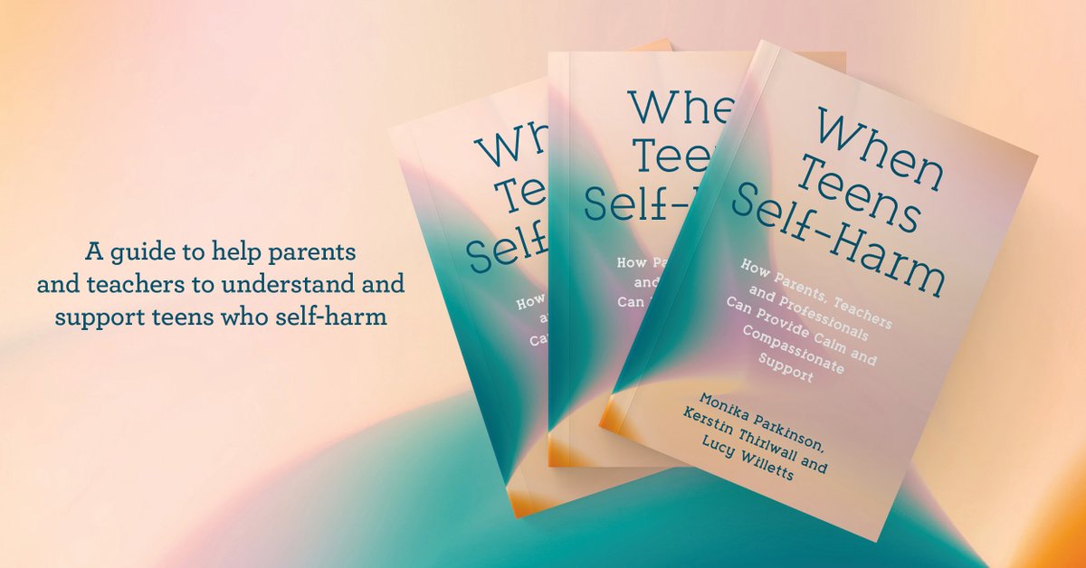 How do you help a teen who is self-harming? What if you make it worse? This important book guides you through the potential reasons for self-harming behaviour, helping you to respond with compassion and support. brnw.ch/21wIcGo @DrMonikaP