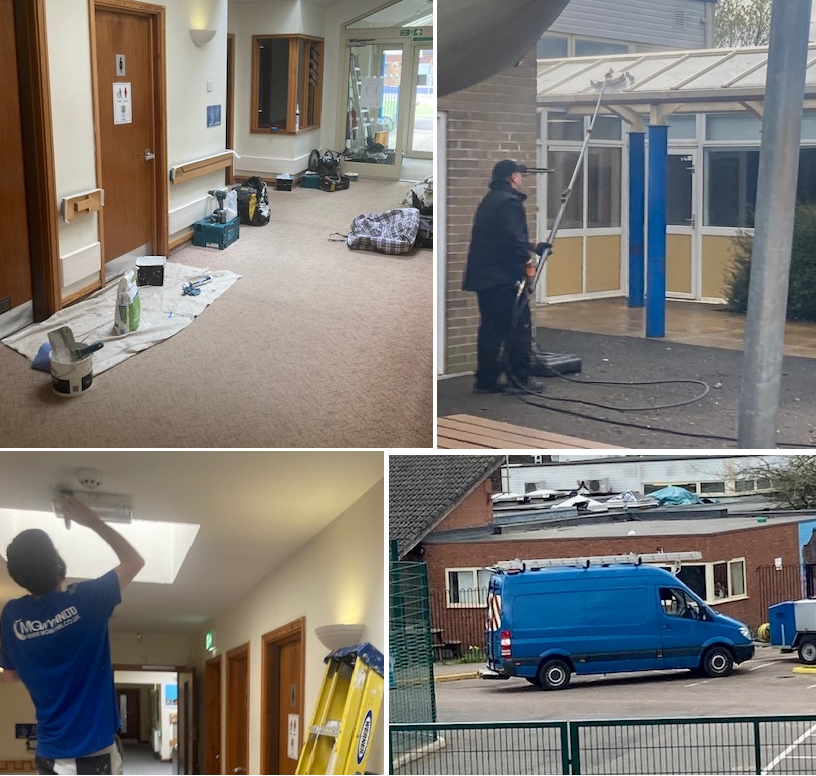 Over Easter at all our schools we take the chance to deep-clean, refresh and refurbish! See you all soon!😃🪚 🔨 If you are thinking of a new role, where you can make a real difference then talk to us! 👉 mynewterm.com/trust/Sand-Aca… @JohnsonsPaints @GlosCC @HonCoGlos @StroudDC