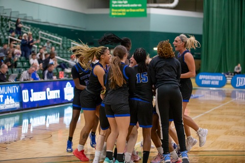 Kirkwood Women's Basketball: 9-time National Champs! 💙🦅 Join us in celebrating their legacy of excellence! Go Eagles! Photo Courtesy: @NJCAA