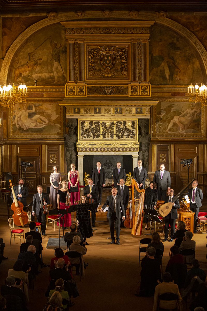 LE RETOUR DE LA RÉSIDENCE DE THOMAS HENGELBROCK | Ne manquez pas le retour du chef d’orchestre #ThomasHengelbrock et les Ensembles Balthasar Neumann au #châteaudefontainebleau ! @Departement77 @VilledeFbleau @OTFbleau @balthasarneumann   © Emilie Brouchon