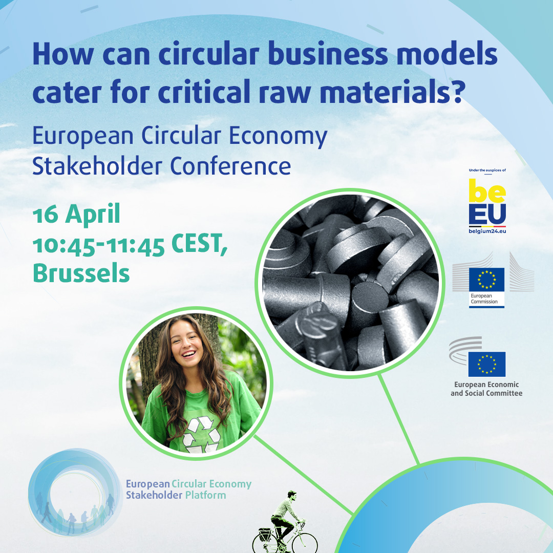 ⚖️Economic & social actors must find the right balance to maximise the value of resources 🔎Join us for insights from entrepreneurs with upscaled solutions to close the loop and save critical raw materials 📅16 April 10:45-11:45 at #WCEF2024 ➡️europa.eu/!jwrqcD