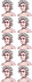lambisauce's tweet photo. with how popular the astarion replacement mod for stardew is among my fellow addicts i'd like to share my re-portraits for the mod! they're closer to concernedape's style for those who like consistency like me <3 link in comments
#StardewValley #astarion https://t.co/zohKInCZq3