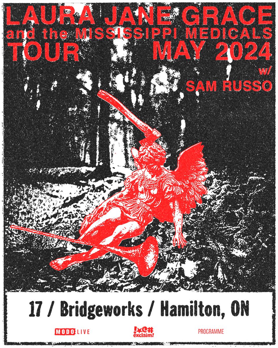 The Mississippi Medicals (Mikey Erg and Matt Patton) are joining Laura Jane Grace at Bridgeworks on May 17th! Get your tickets now at Bridgeworks.ca! #hamont