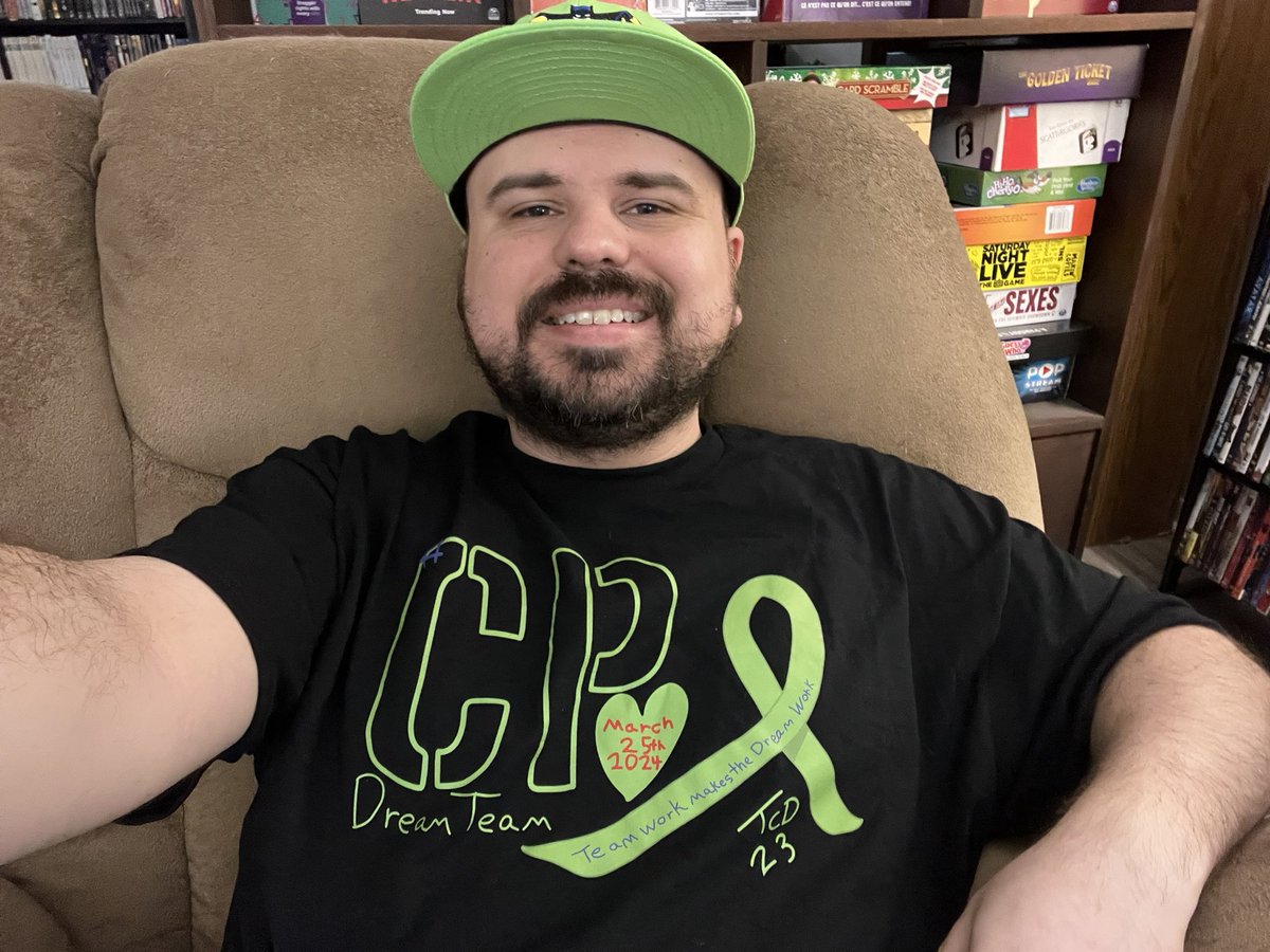 It’s that time of year again! We recognize those with Cerebral Palsy with National CP Awareness Day! Much love to all my friends in the community. Remember to wear green today, CP AWARENESS needs the love and support, so show yours! #cpawareness