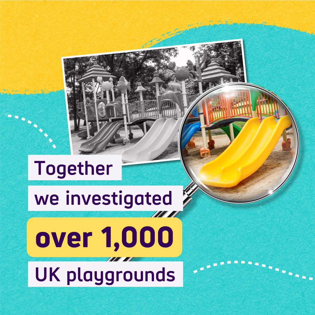 📍 Introducing our Playground Accessibility Map!  You can now find out how over 1,000 playgrounds stack up for inclusivity, and find one near you. Here’s how you can use it, and a little bit more about what we found🧵 🔗bit.ly/3x9PDmJ