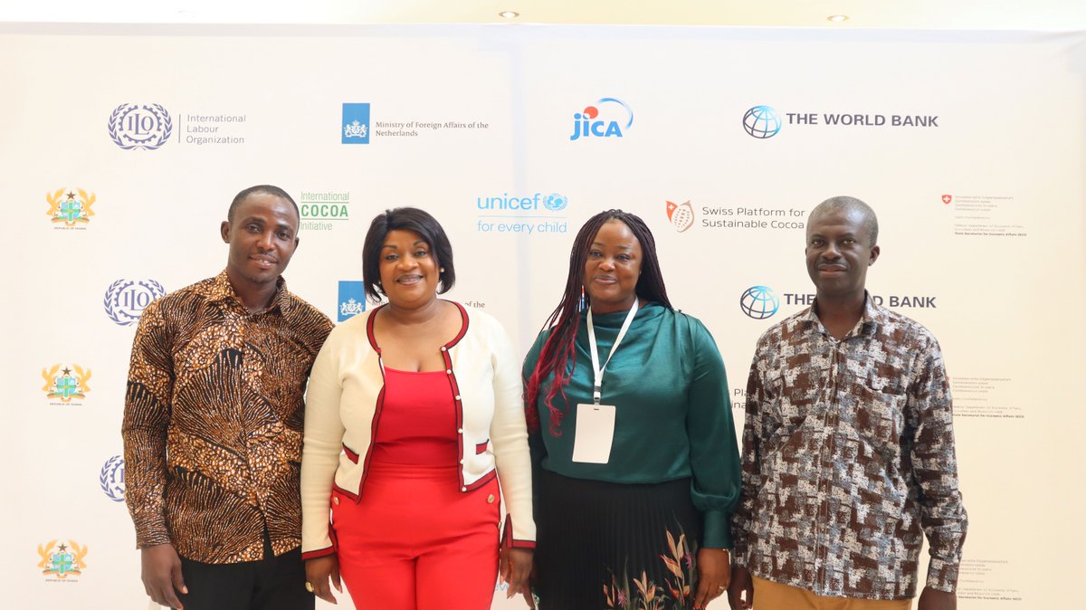 Last week ICI with Government of Ghana, @ilo, @UNICEF, @jica_direct_en & @WorldBank launched joint initiatives to enable all partners to work together to implement the Ghana Accelerated Action Plan Against Child Labour: bit.ly/3VymAmJ #ChildLabour #EndChildLabour