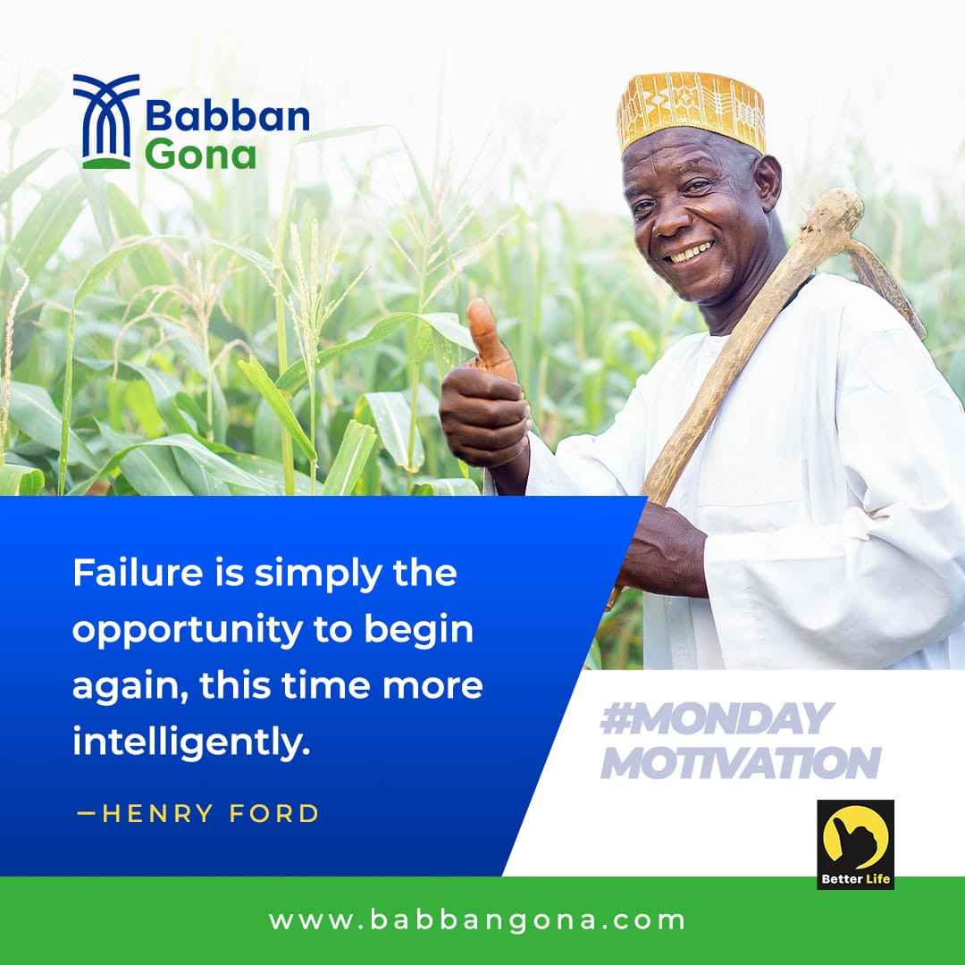 BabbanGona's tweet photo. ✨  Every setback is an opportunity to begin again, smarter and stronger. Let us make it a great week!
 
#MondayMotivation
#Resilience 
#BabbanGona
#BetterLife https://t.co/OIfA41KmKZ