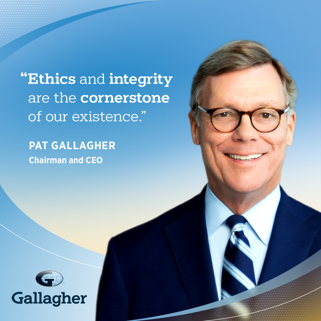 You can trust that we will make the right decision for you, no matter what. #LifeAtGallagher