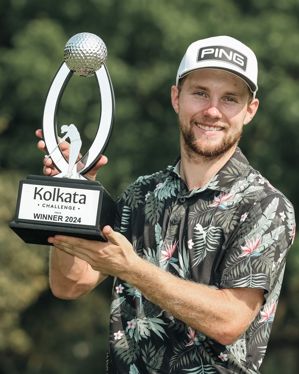 That Winning Feeling. ⁣ ⁣ Congratulations to 2020 #WesternAmateur finalist Rasmus Neergaard-Petersen on notching his first @Challenge_Tour victory! ⁣ ⁣ 📸 @ChallengeTour