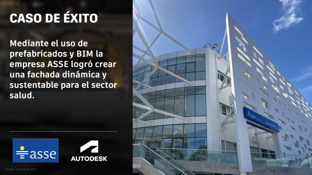 Tsu_Jim's tweet photo. Conoce el #casodeéxito de la empresa #ASSE: mediante el uso de #BIM, #prefabricados y cemento reforzado con fibra de vidrio, logró crear una fachada dinámica y sustentable para el sector salud, conoce más de este caso. https://t.co/Zdfht6AhuL https://t.co/PR1uPr6Src