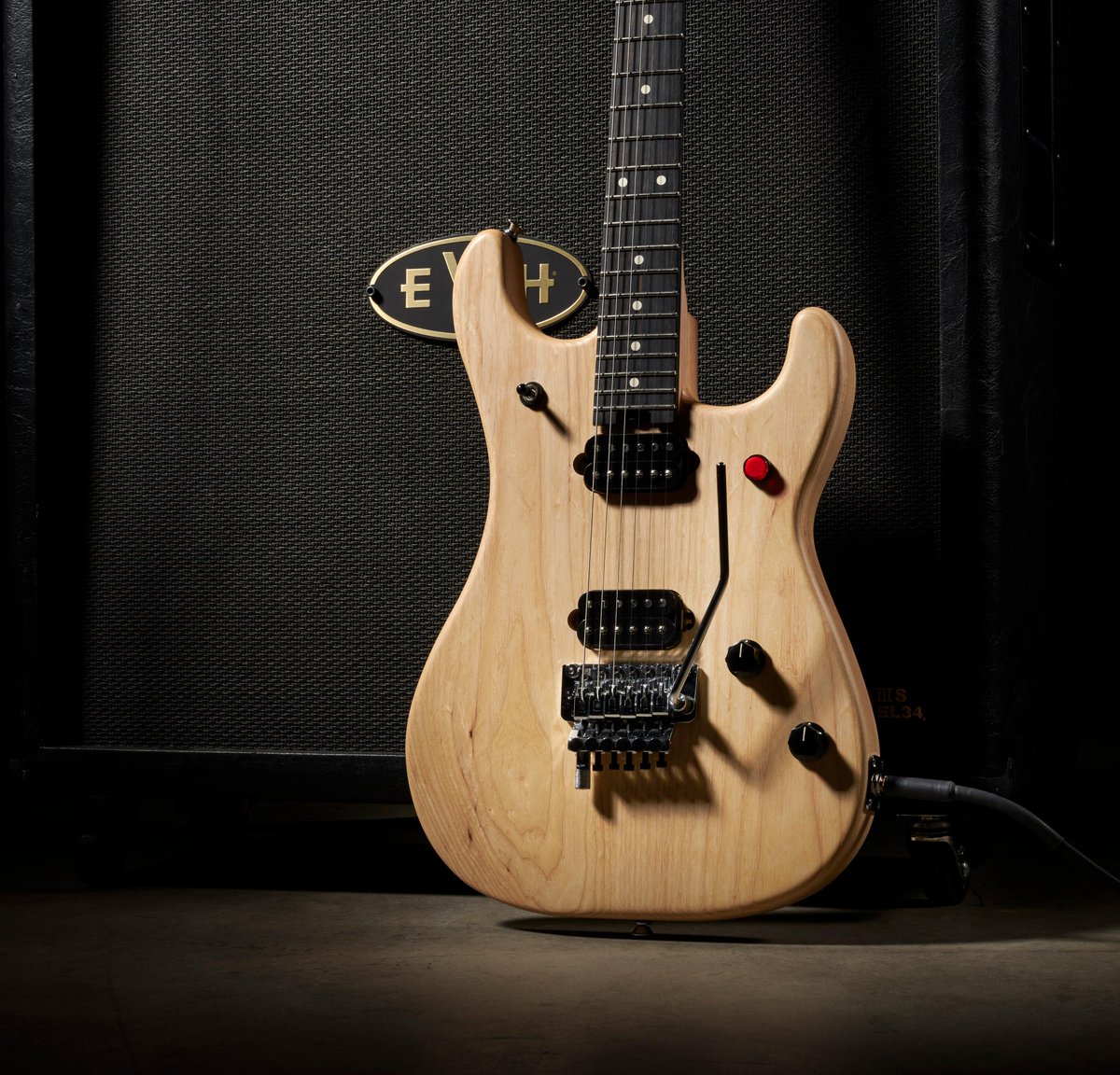 A modern spin on a fan favorite, the Limited Edition 5150 Deluxe Ash is elegance personified with a Natural stain finish and all-chrome hardware, including the EVH-branded Gotoh® tuning machines. Check it out: bit.ly/4apMai0