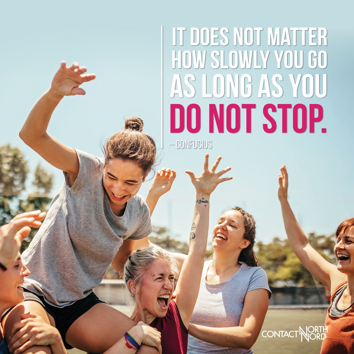 It does not matter how slowly you go as long as you do not stop. - Confucius 🛤️👣 In the journey of education, every step counts. Contact North supports your steady progress towards achieving your goals. Let’s embrace the journey together! 📘💪 #LifelongLearning