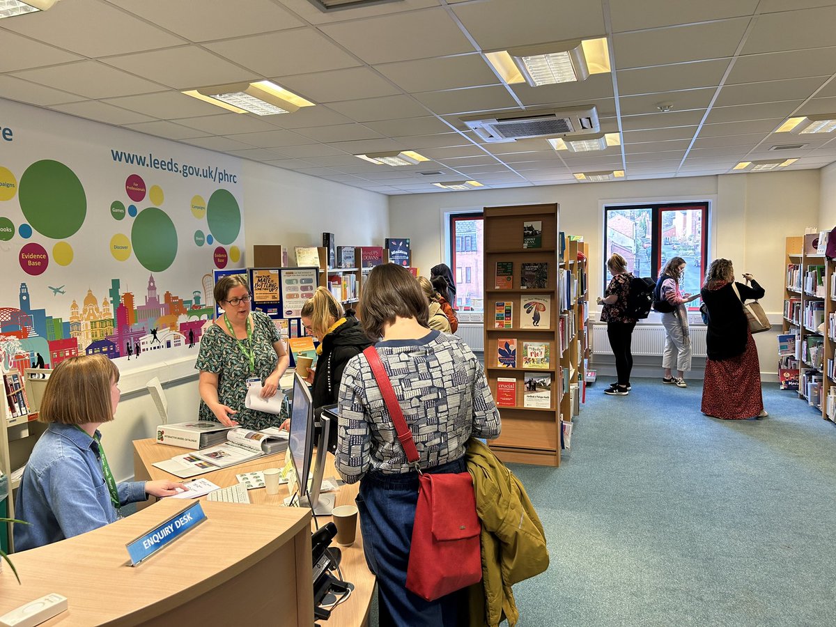 Last chance to book your free ticket to the PHRC open morning on Wednesday! Drop-in to have a tour, explore health & wellbeing resources to use in your role, and chat to our team of friendly Health Improvement Resource Assistants. See you there!