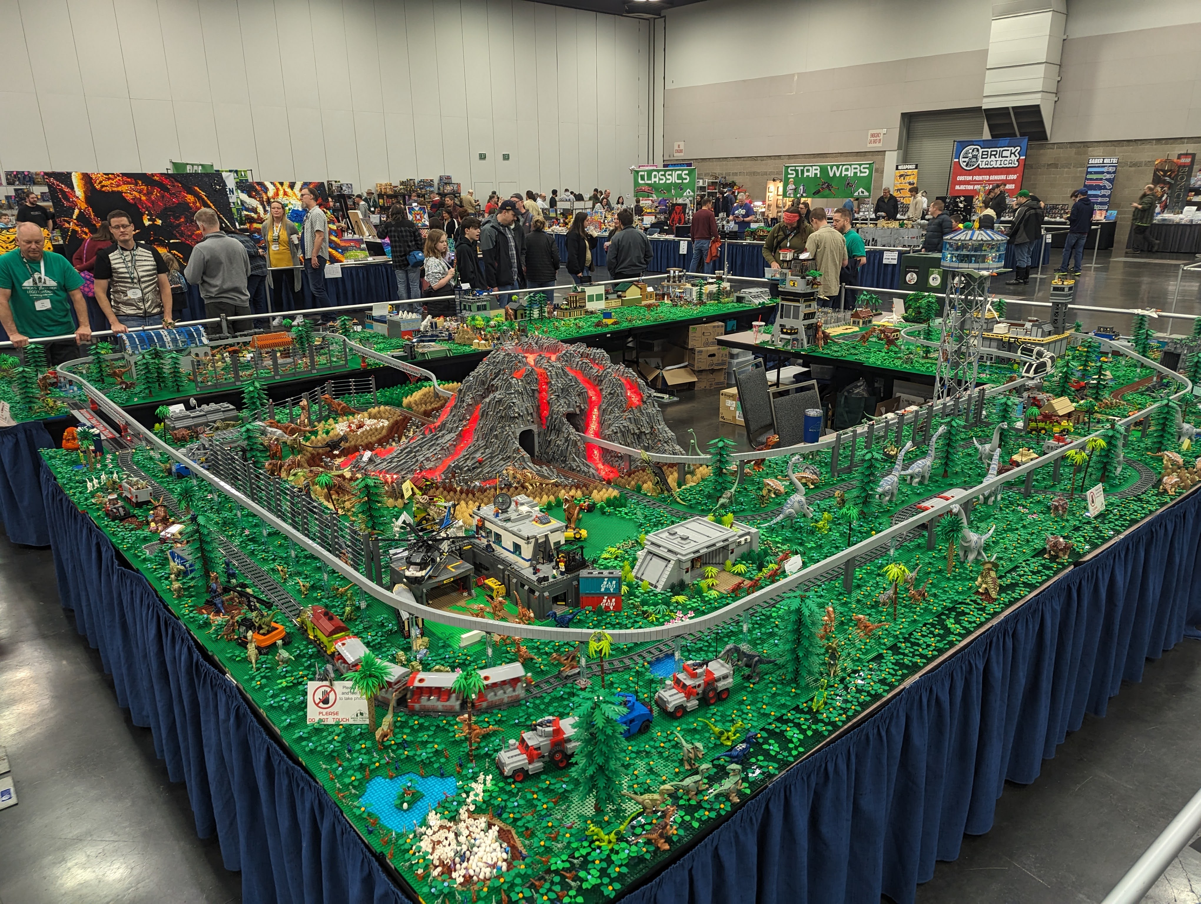 Beyond the Brick on X Massive LEGO Jurassic Park Built by 14 People Watch full video tour https t YMA8LVe8ep https t raJELuCfp6 X