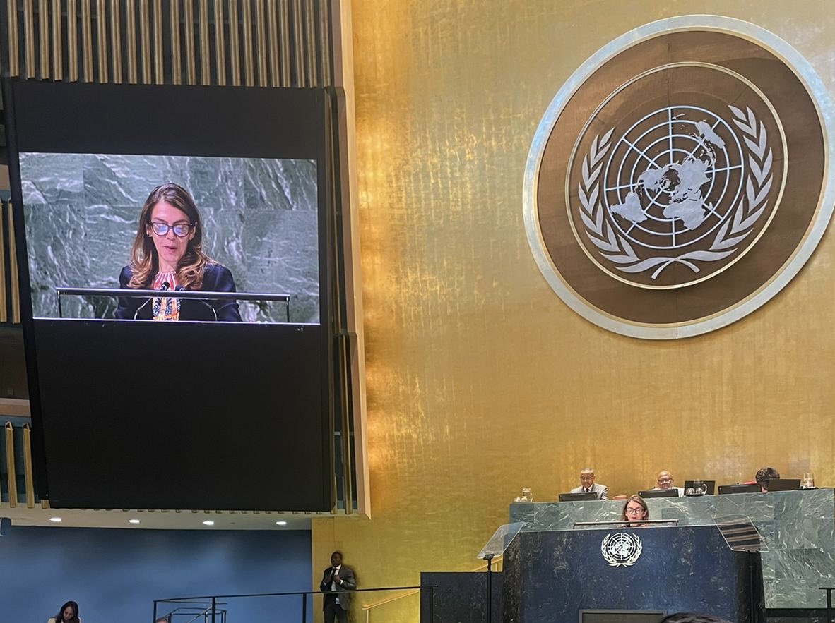 Guatemala as President of the Regional Group of Latin American & Caribbean States during the month of March, delivered @UN a statement on behalf of GRULAC during the commemoration of the International Day of Remembrance of the Victims of Slavery and the Transatlantic Slave Trade